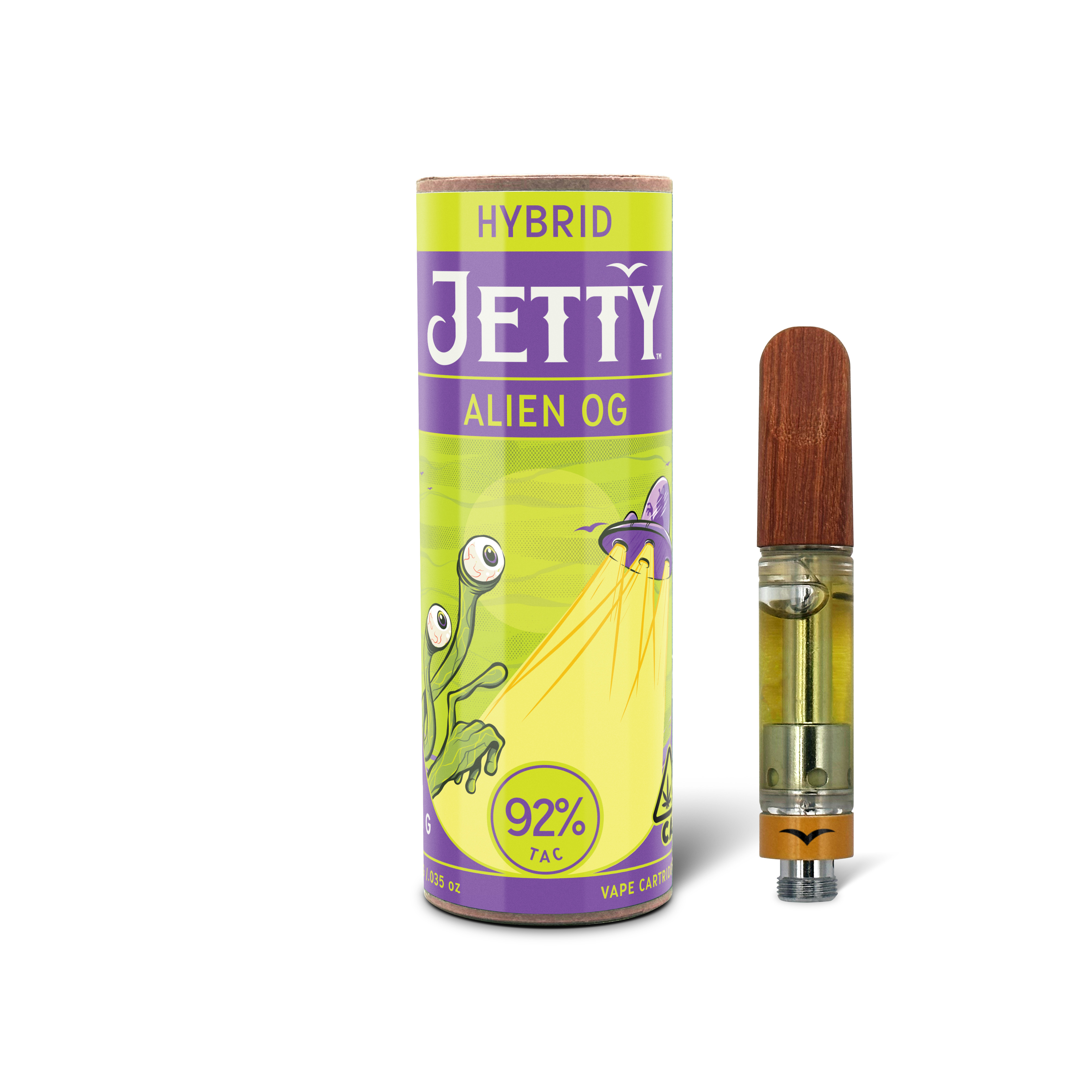 Photograph of product: Jetty Alien OG Cartridge