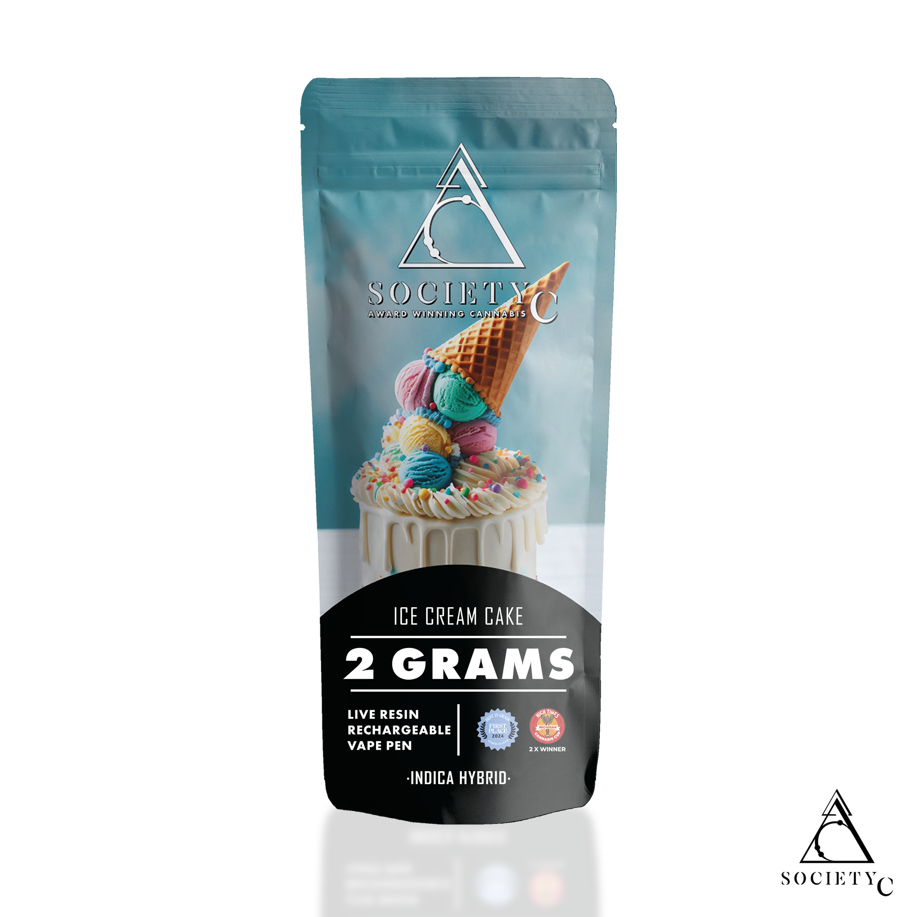 Photograph of product: Ice Cream Cake | 2G Live Resin Disposable