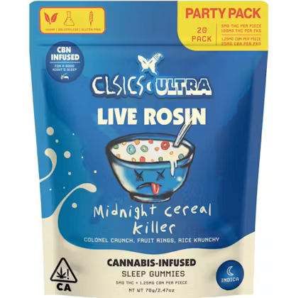 Photograph of product: CBN MIDNIGHT CEREAL: RICE KRUNCHY