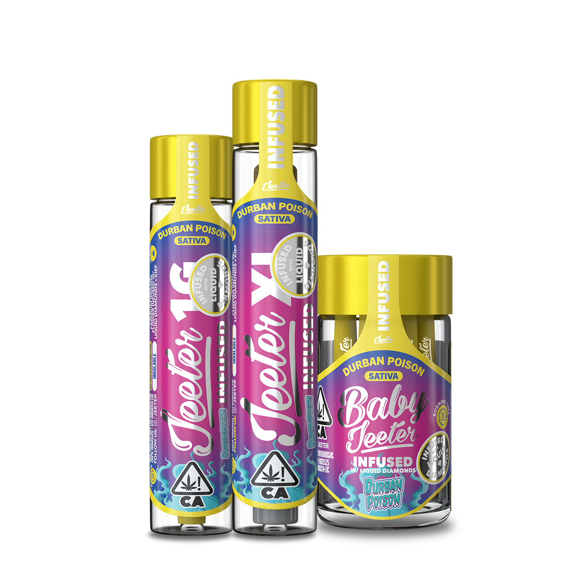 Photograph of product: SPYDER LEGS | ICC PREROLL PACK X 5 | DONKEY BUTTER