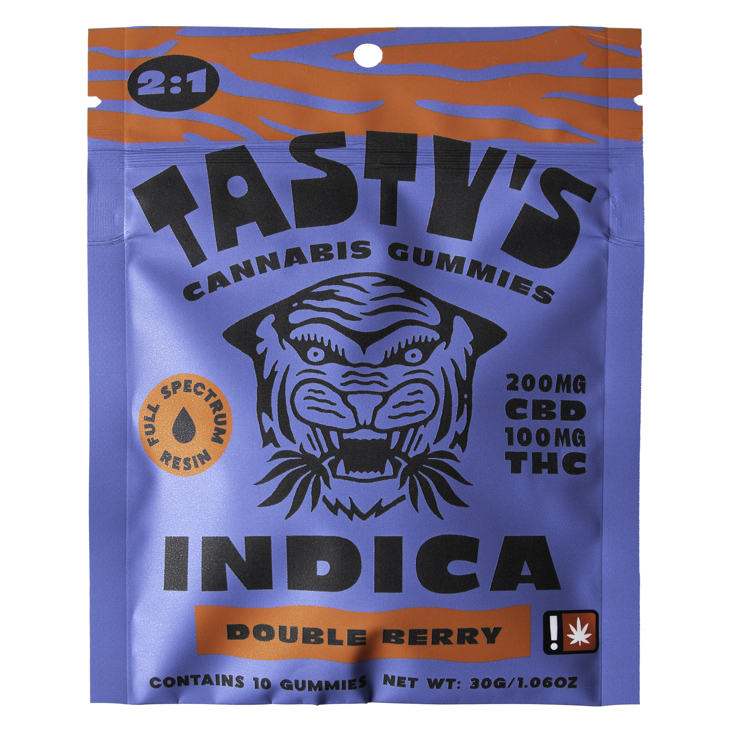 Photograph of product: Gummies - Oui'd - TH-oui:100mg CBD: 200mg - 10pk - Double Berry