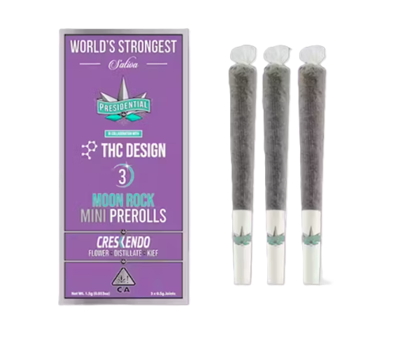 Photograph of product: Crescendo Mini Moonrock Prerolls