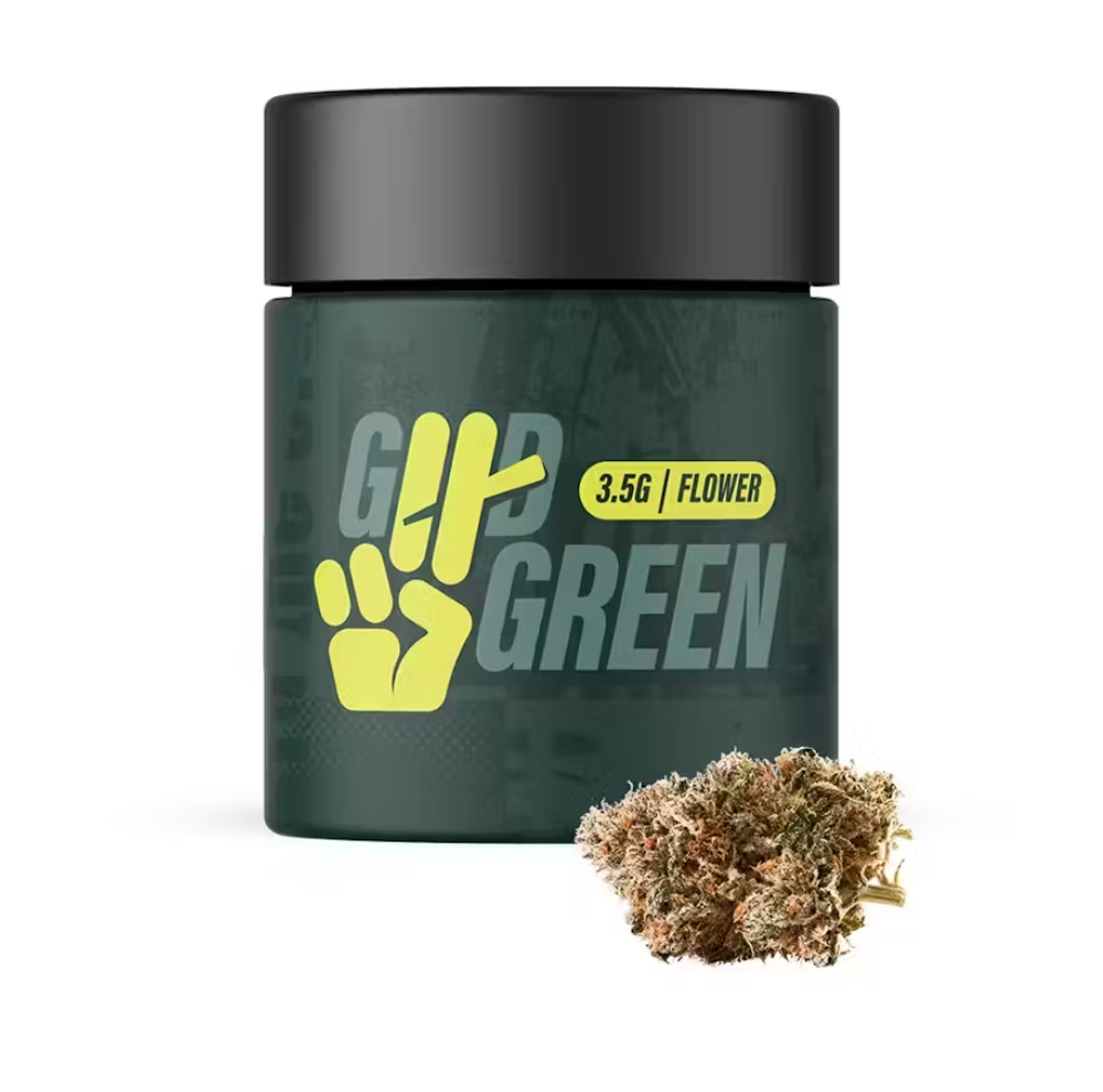 Photograph of product: Jack Herer x Head Mount 3.5g - Good Green (Pre-Pack)