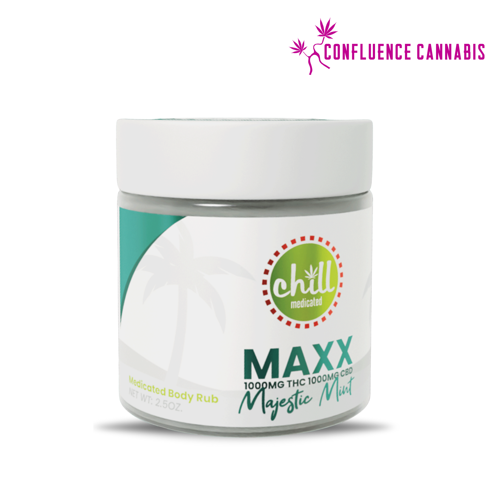 Photograph of product: Majestic Mint Body Rub 1:1