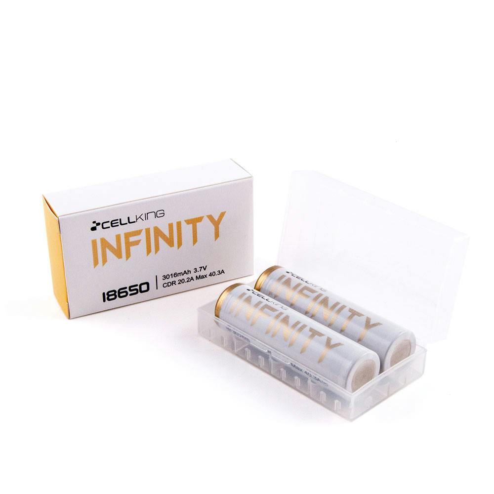 Photograph of product: Cell King Infinity 18650 Battery 2pk