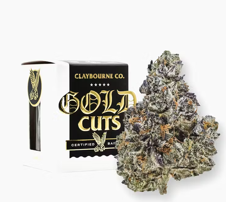 Photograph of product: Claybourne Co Gold Cuts Guava Gaslato Flower 3.5g