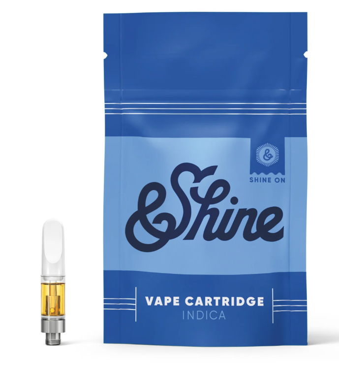 Photograph of product: &Shine Skywalker Distillate Vape Cartridge 1000mg