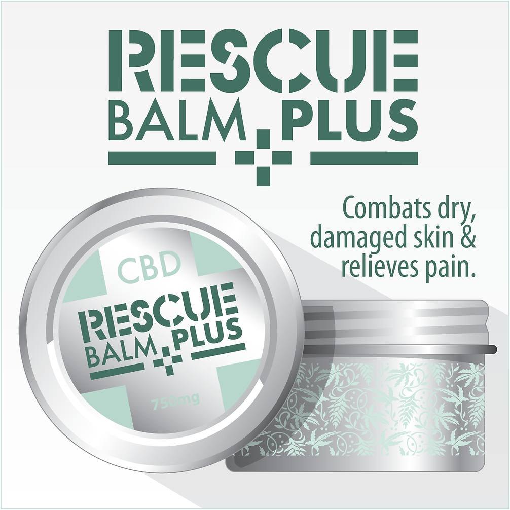 Photograph of product: Meadow Mountain CBD Rescue Balm Plus 750mg Balm