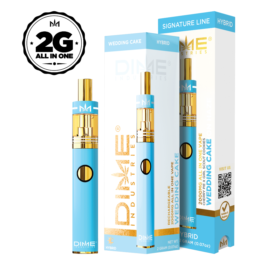 Photograph of product: Dime- Disposable Vape-Wedding Cake