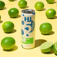 Photograph of product: Seltzer | Lime | 5mg per can | 4pk
