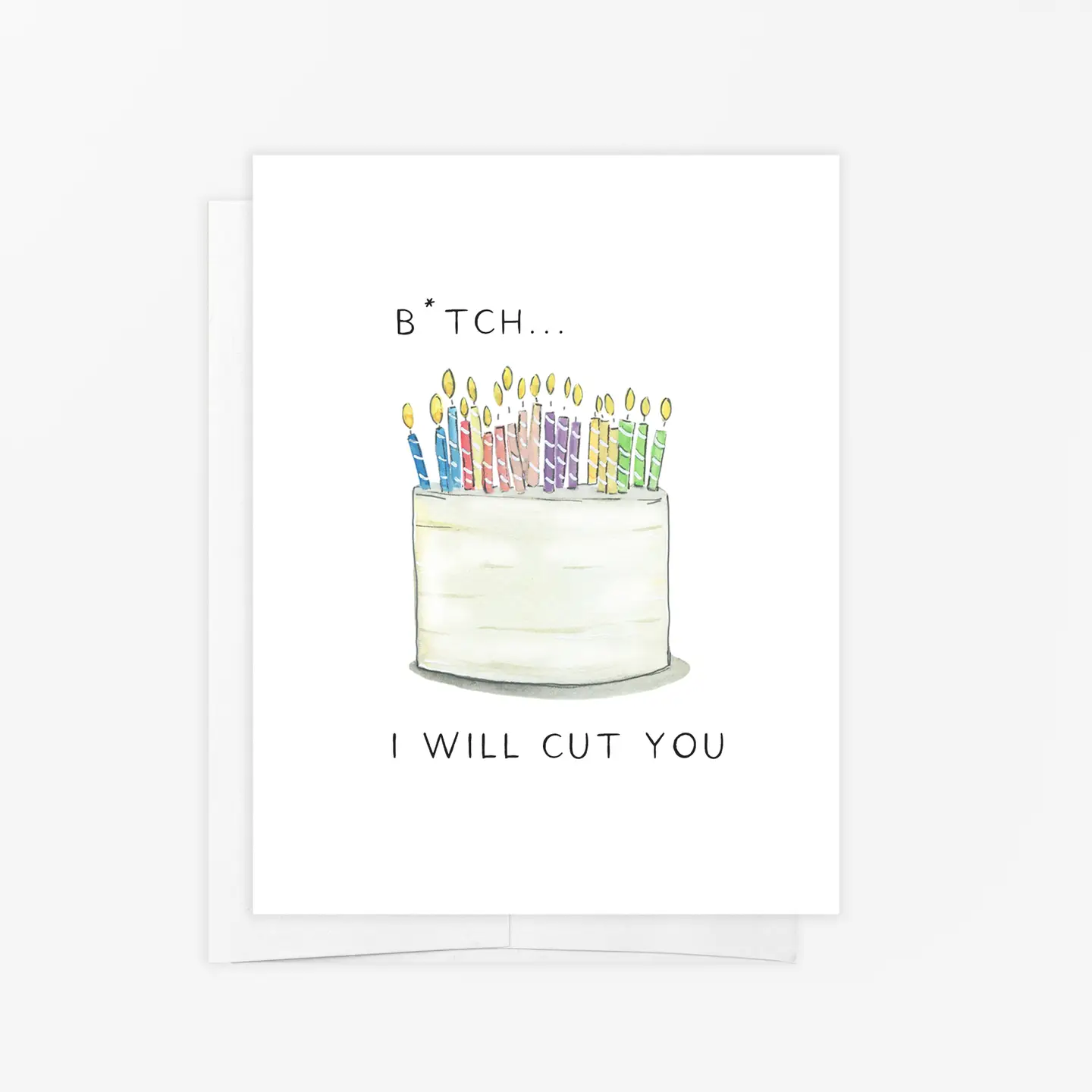 Photograph of product: CUT THE CAKE | BIRTHDAY CARD