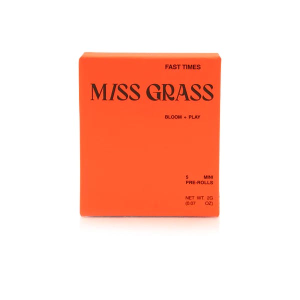 Photograph of product: Miss Grass-Fast Times-Pre Rolls 5 Pack-2.0g