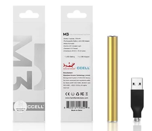 Photograph of product: CCELL M3 | Gold Electroplated