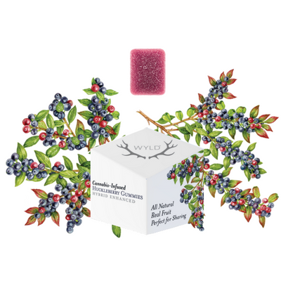 Photograph of product: Huckleberry Gummy 10-Pack
