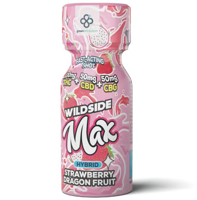 Photograph of product: Strawberry Dragon Fruit Wildside MAX 2:1:1 | 100mg TH-oui