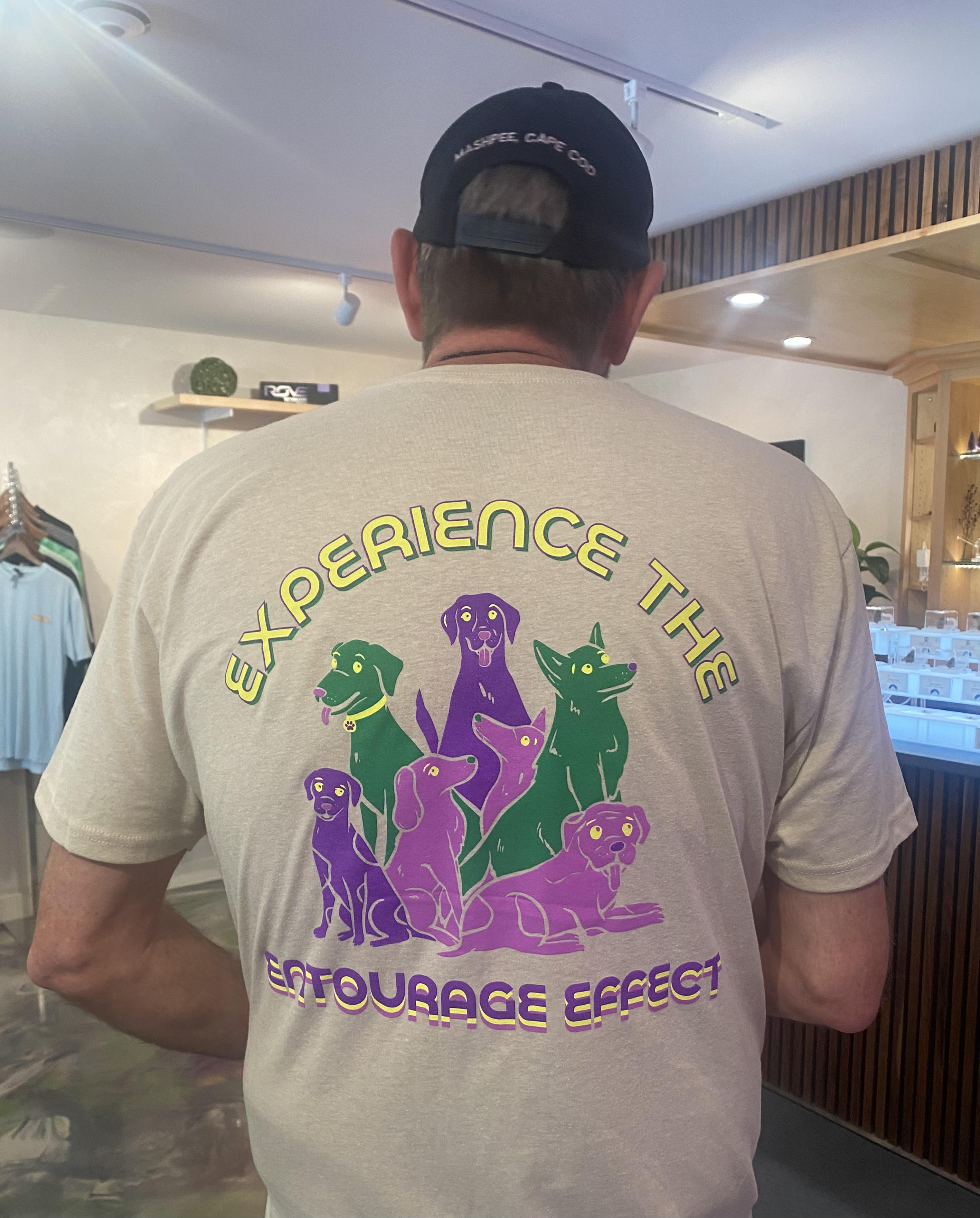 Photograph of product: EXPERIENCE ENTOURAGE T-SHIRT - MINT
