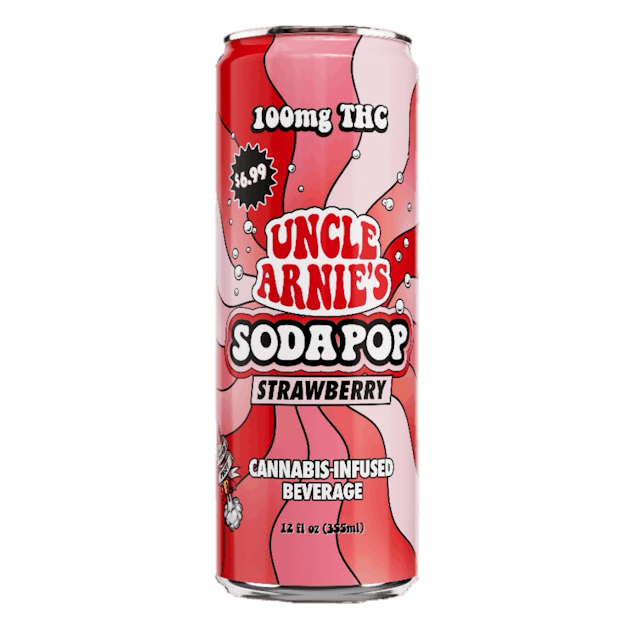 Photograph of product: Strawberry Soda 100mg 12oz. - 