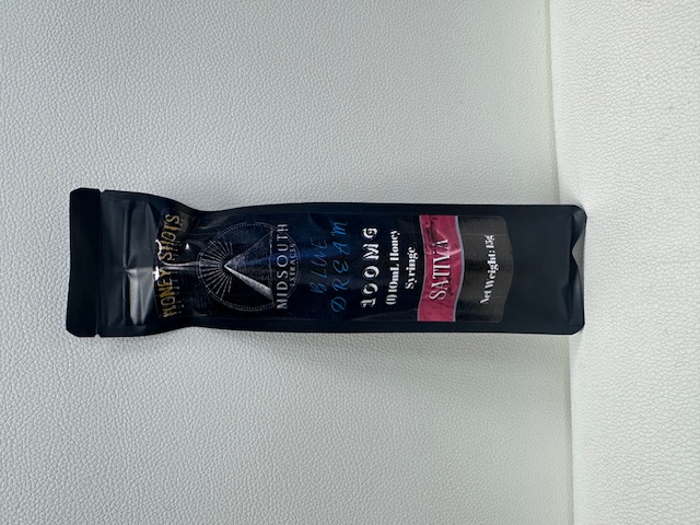 Photograph of product: MSE | 100mg | Infused Honey Shots | Blue Dream