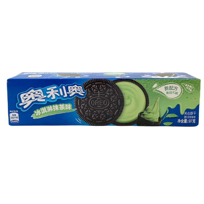 Photograph of product: Exotic Oreos - Ice Cream Matcha (China)
