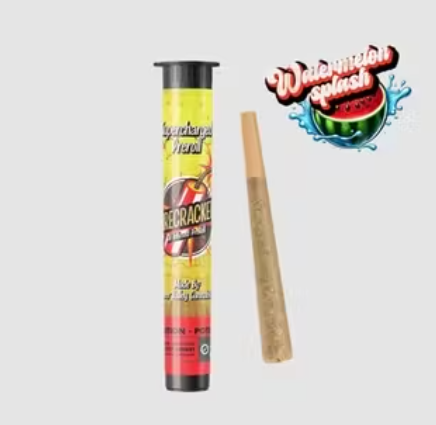 Photograph of product: Watermelon Splash - Firecracker Infused Pre-Roll - PVX