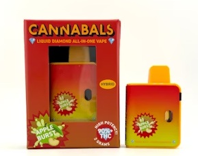 Photograph of Product: Cannabals | Vape | Apple Burst | 2g AIO
