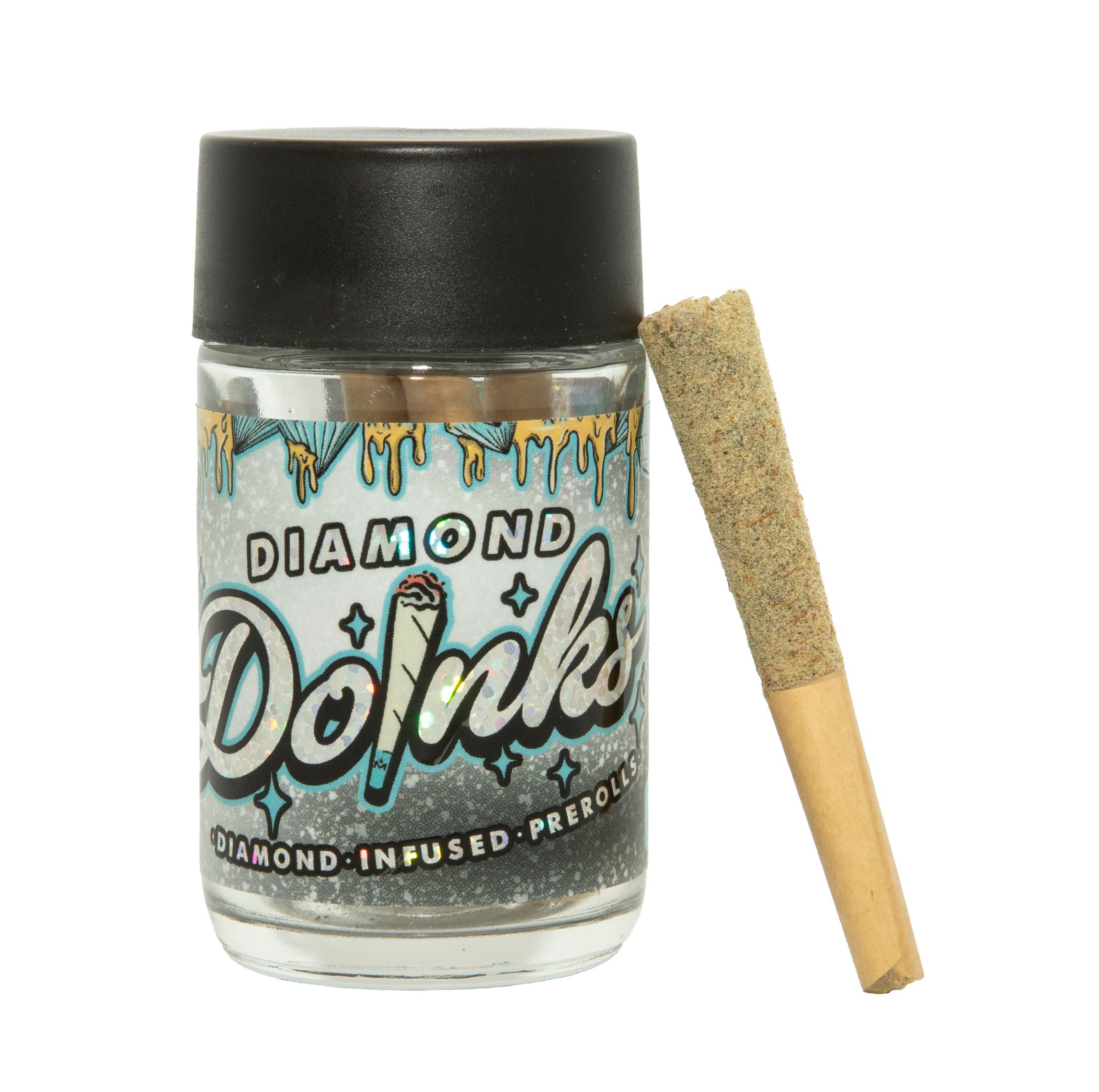 Photograph of product: Doinks Diamonds Infused Preroll 4pk