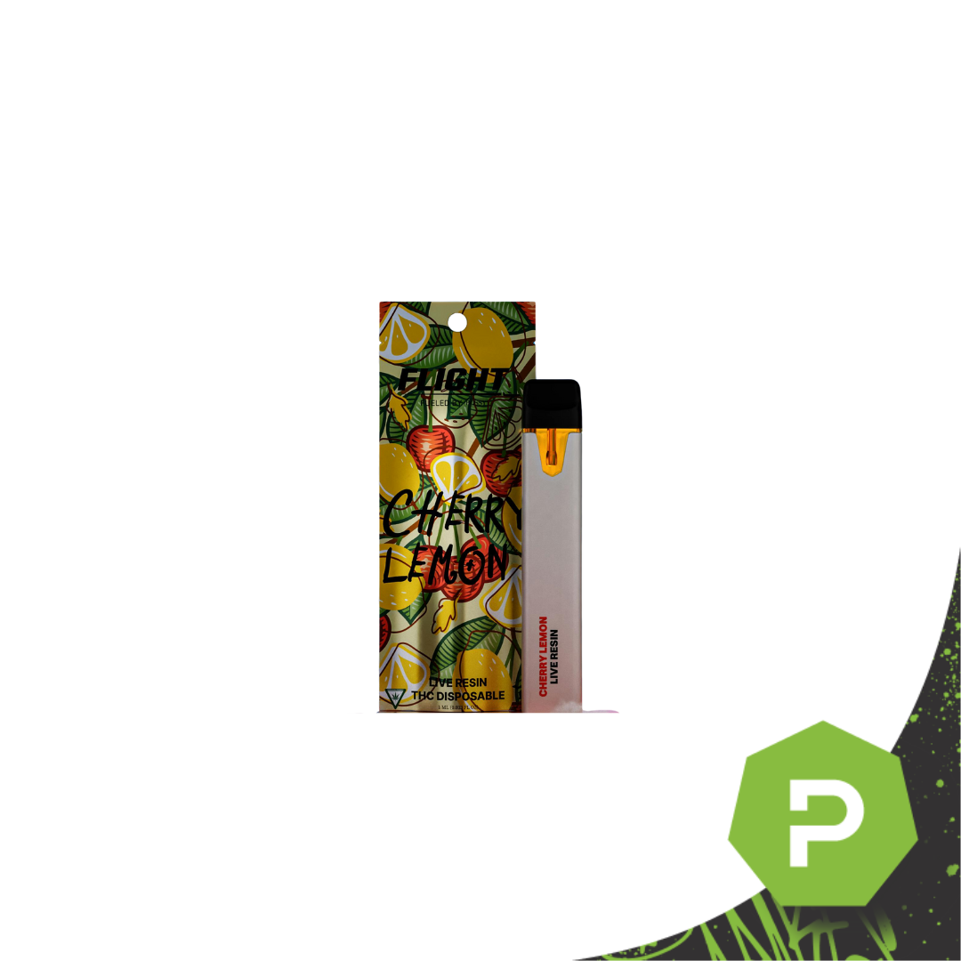 Photograph of product: Flight Live Resin Disposable | Cherry Lemon