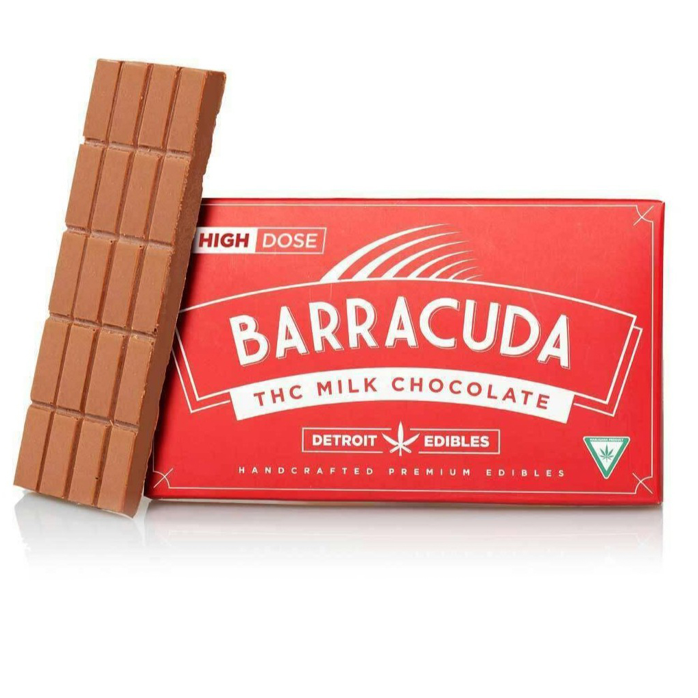 Photograph of product: Barracuda Milk Chocolate Bar 200mg Rec