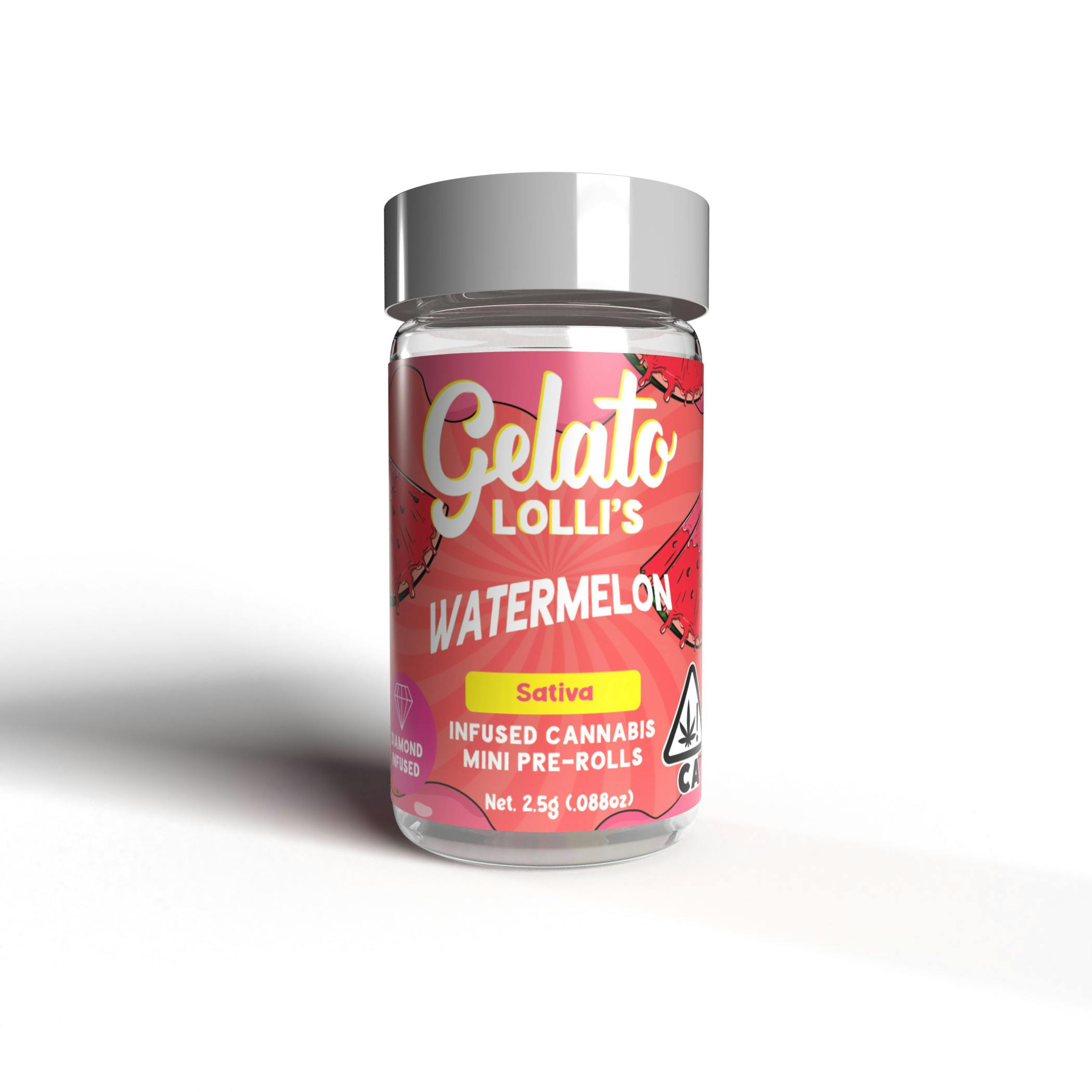 Photograph of product: Gelato Lolli's Watermelon Oui'd