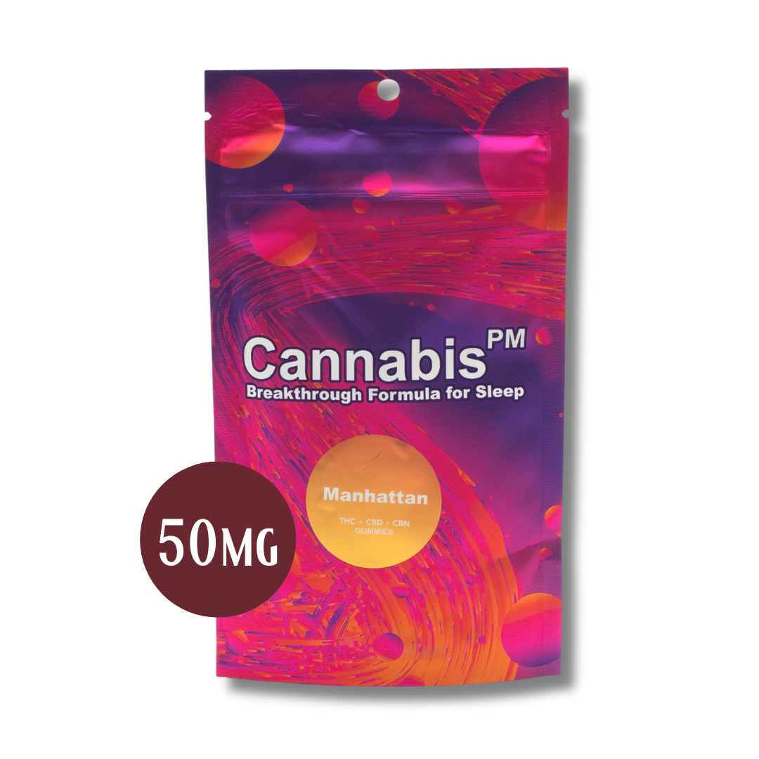 Photograph of product: Oui'd PM - Manhattan - 1:1: ummies - 50mg - Oui'd