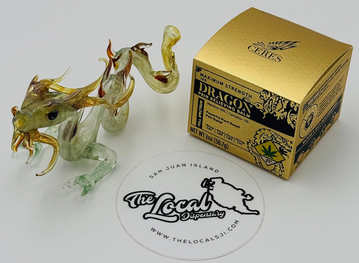 Photograph of product: Max Strength 1:1 Dragon Balm Jar 2oz