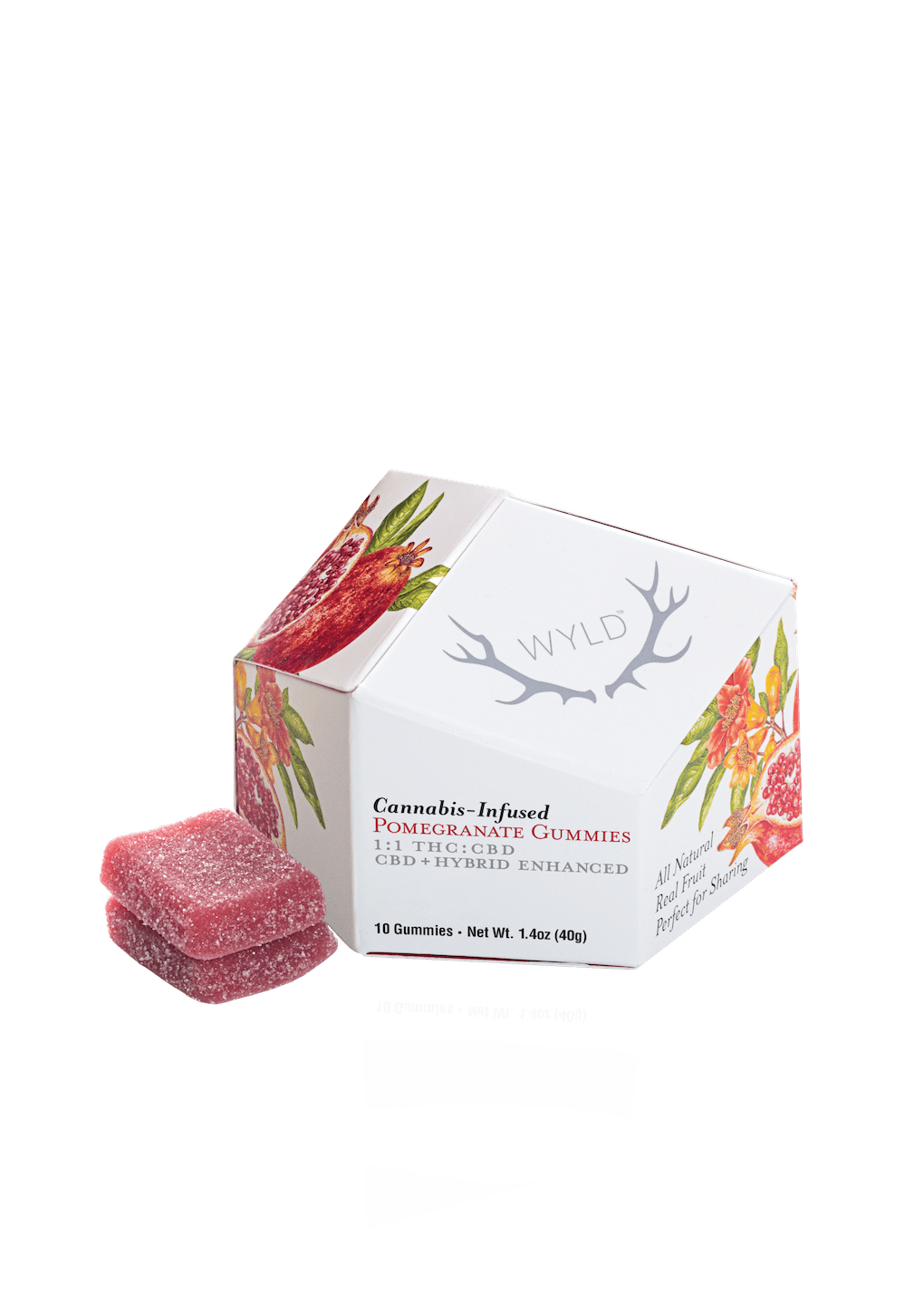 Photograph of product: Pomegranate 1:1 Gummies 10-Pack