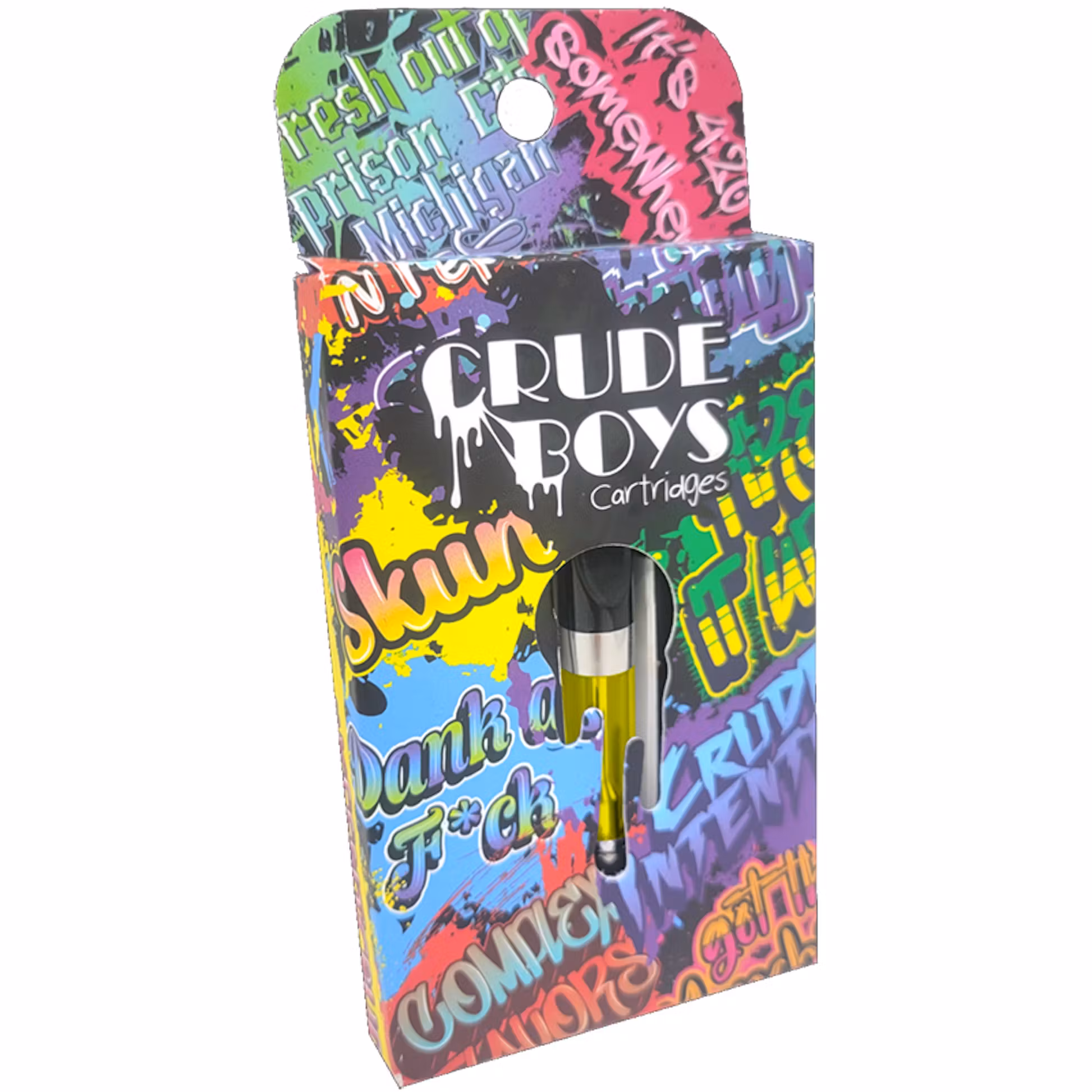 Photograph of product: Crude Boys | Grapes of Wrath | 1G 510 Distillate Cartridge