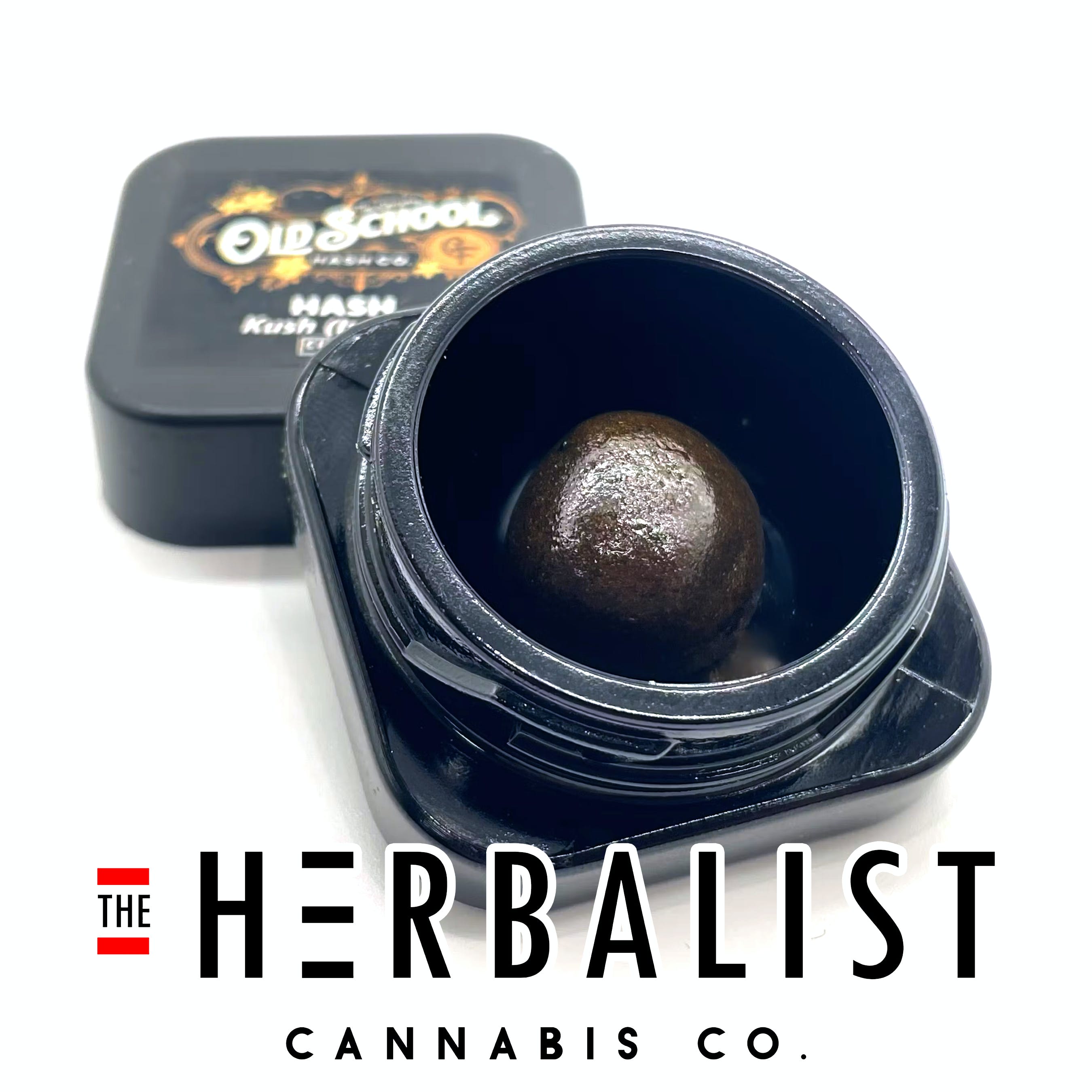 Photograph of product: Cured Old School Temple Ball 1g Cadillac Chem