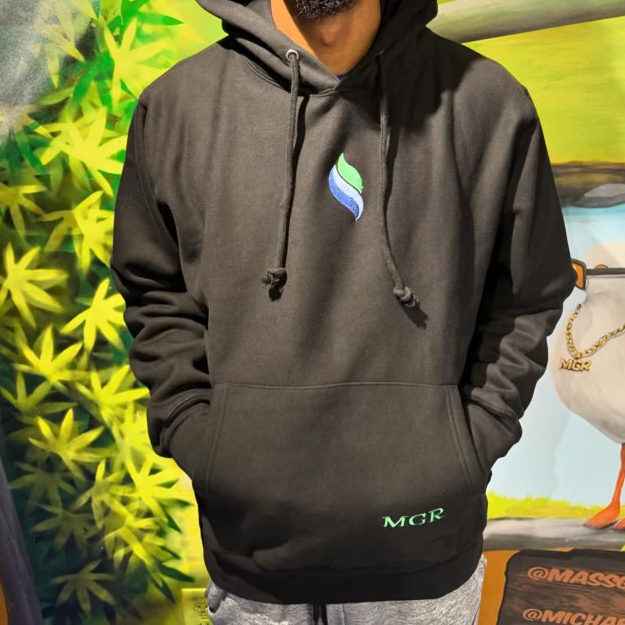 Photograph of product: MGR Embroidered Hoodie