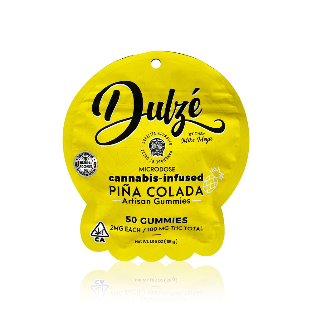 Photograph of product: Dulze - Pina Colada (Hybrid) Full Spectrum Edible 100mg