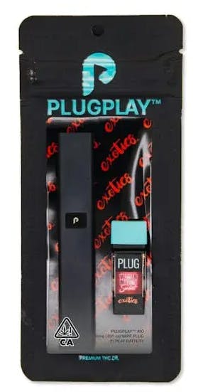 Photograph of product: Plug Play All In One Vape 1G - Watermelon Sorbet