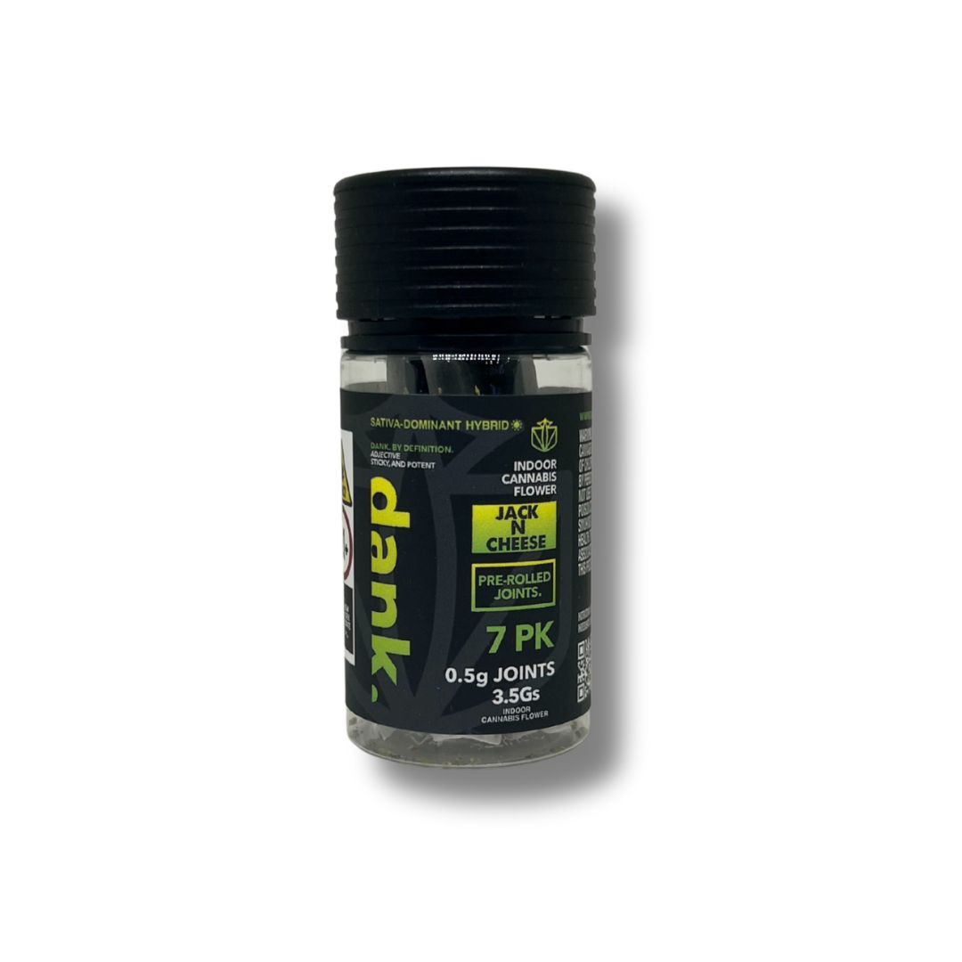Photograph of product: Dank | Jack N Cheese | 7pk | Pre-roll