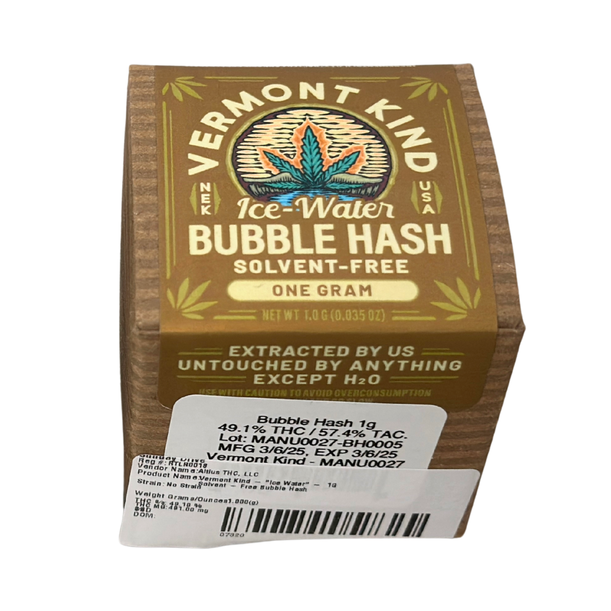 Photograph of Product: Hybrid | Ice Water Bubble Hash