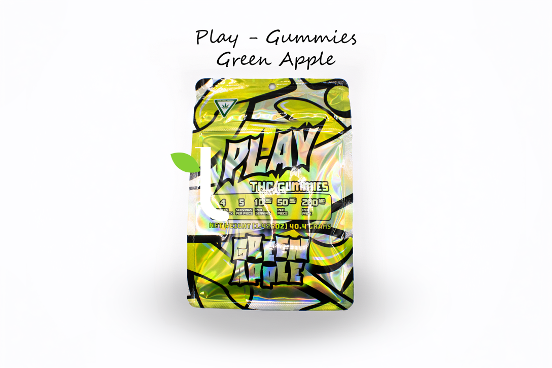 Photograph of Product: Green Apple | 200mg Gummies (4x50mg)