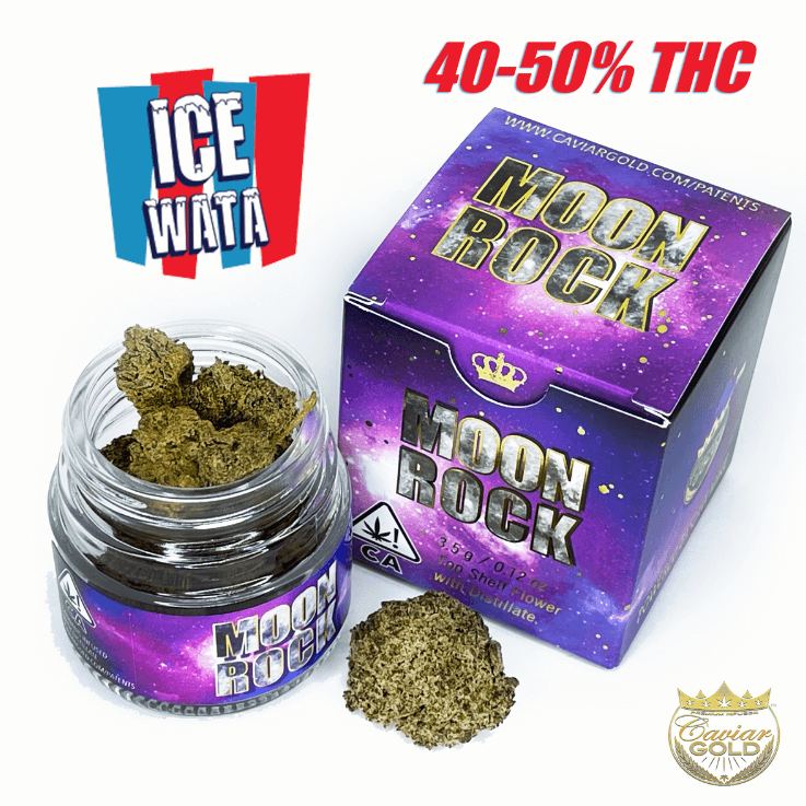 Photograph of product: Caviar Gold Ice Wata Moonrock 3.5G