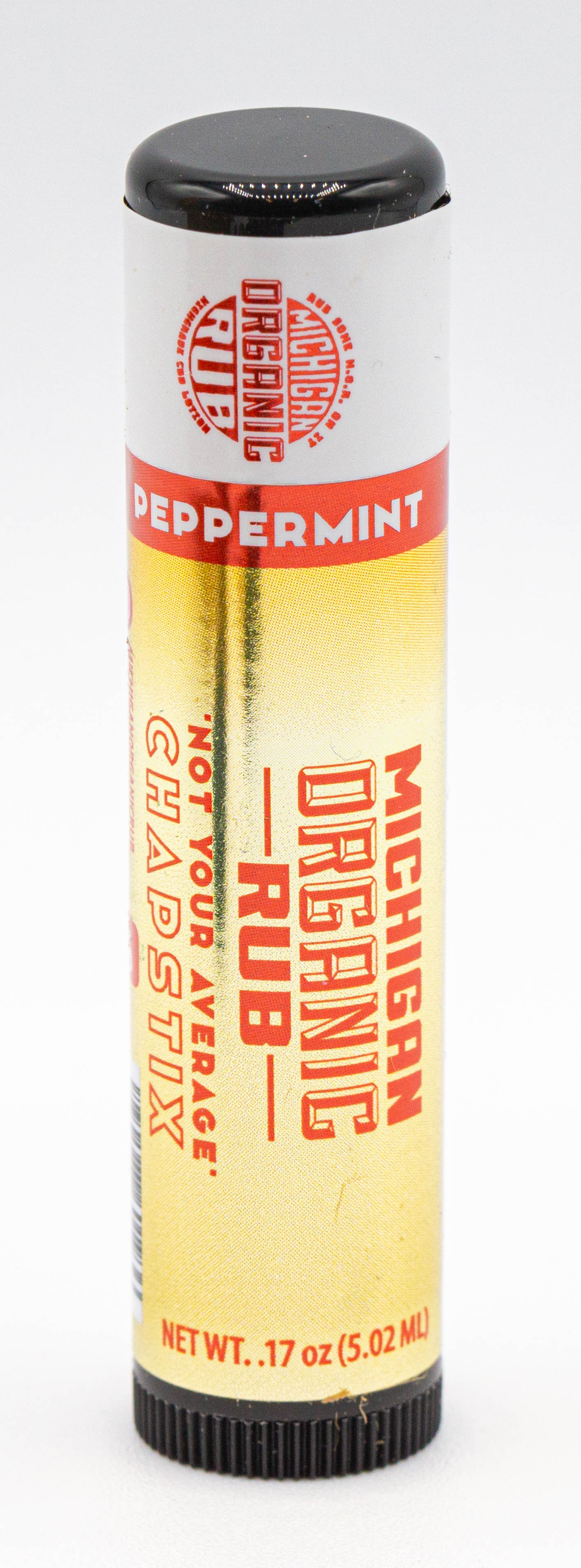 Photograph of Product: Michigan Organic Rub - CBD Chapstick - Peppermint (50mg)
