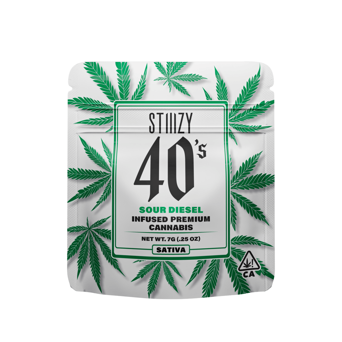 Photograph of product: Sour Diesel Infused 40's | 7g