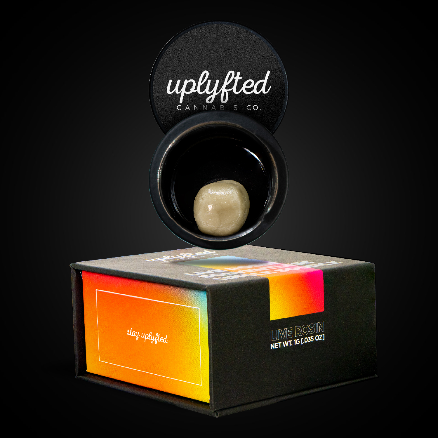 Photograph of product: Concentrate | Live Rosin | Honey Banana | 1g | Uplyfted