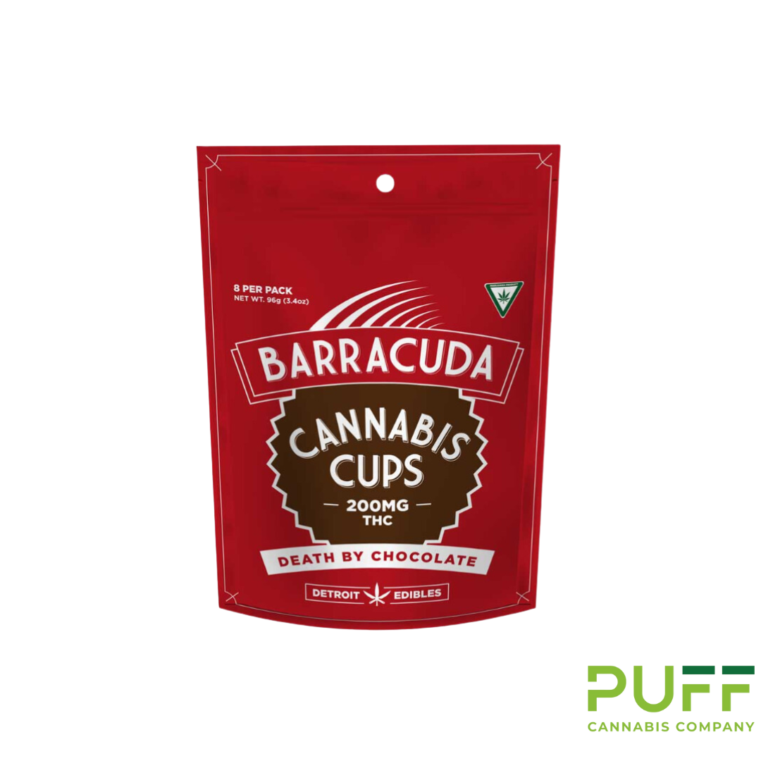 Photograph of product: Detroit Edible | 200mg Barracuda Cup | Death By Chocolate