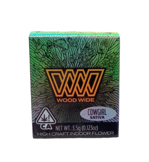 Photograph of product: Wood Wide - Cowgirl Oui'd 3.5g