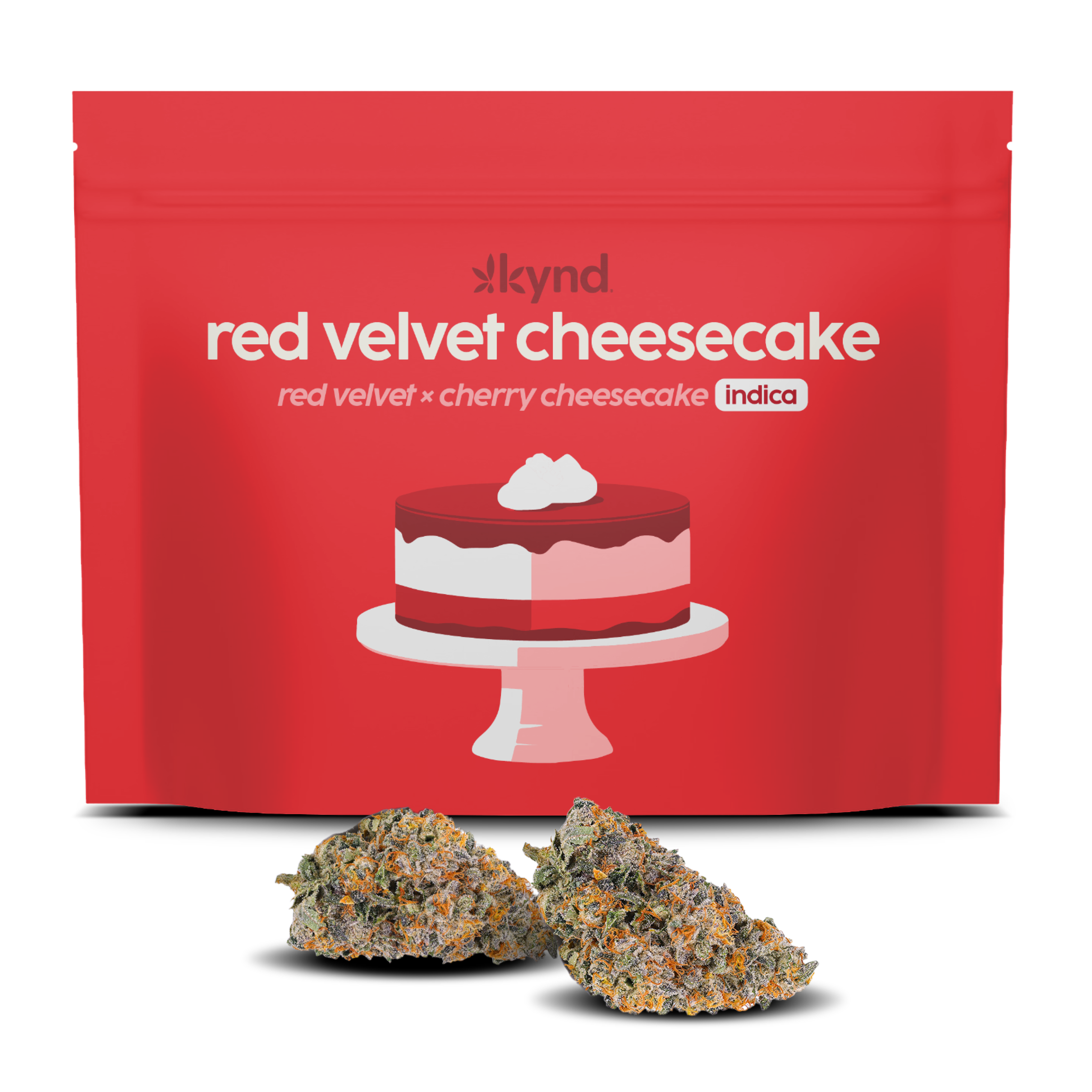 Photograph of product: Kynd Red Velvet Cheesecake (I) Flower 14g