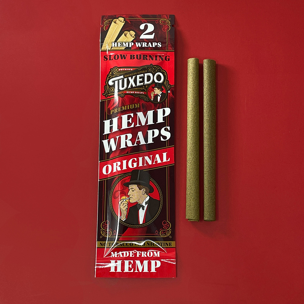Photograph of product: Tuxedo: Hemp Wraps Original 2pk