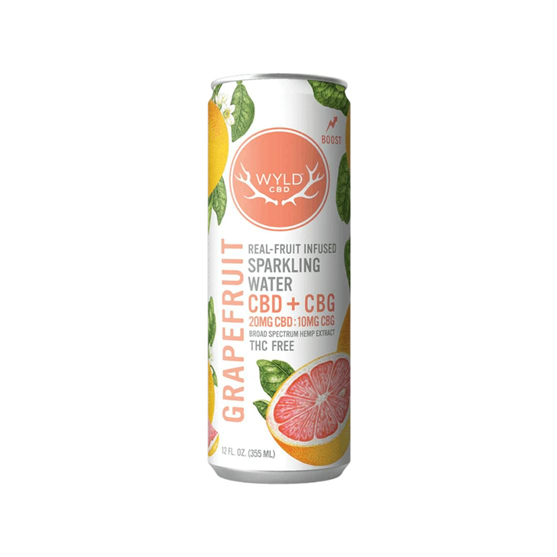 Photograph of product: Wyld | Grapefruit | 2:1 CBD/CBG Single Beverage 20MG