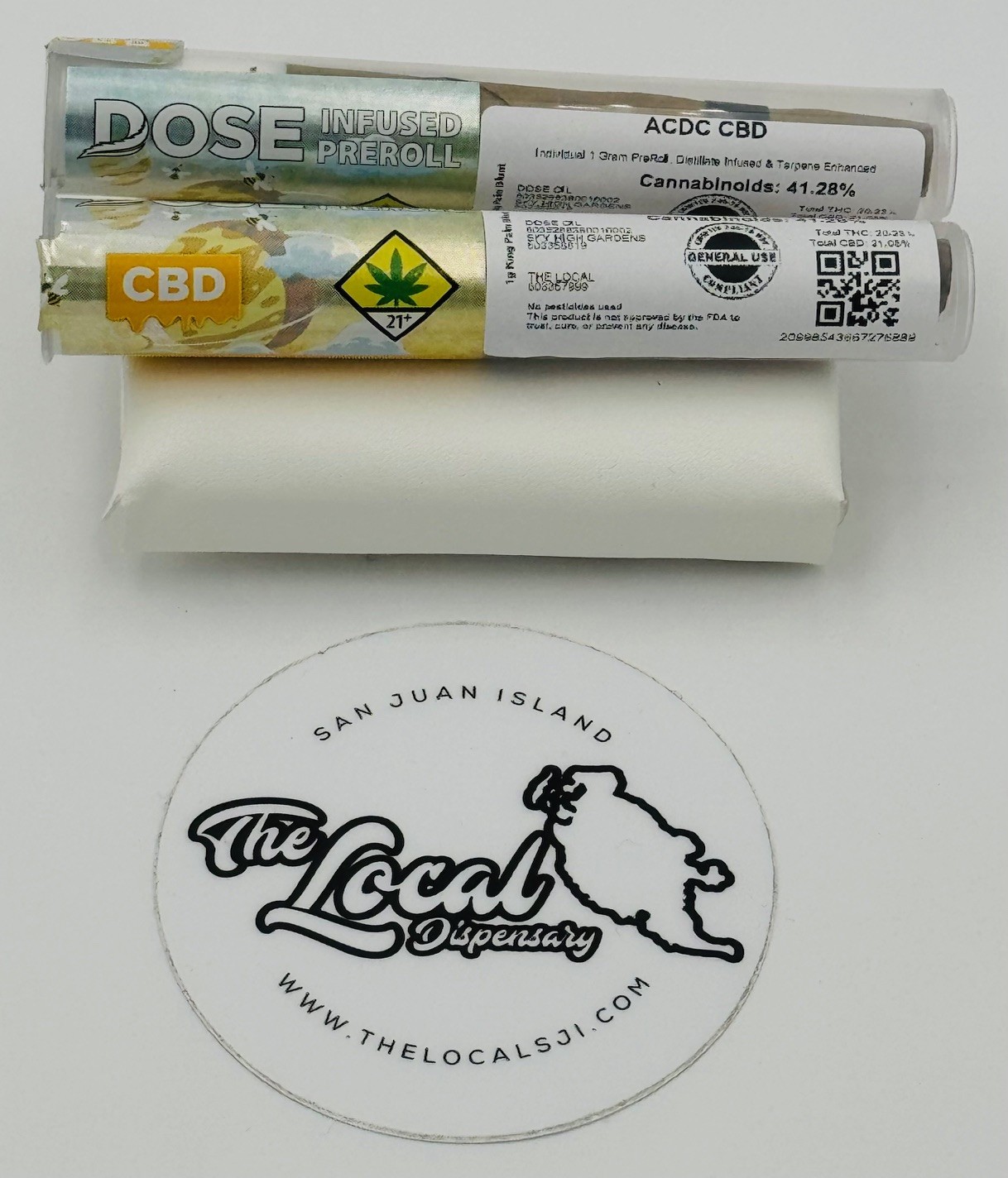 Photograph of product: ACDC CBD Infused Palm Blunt